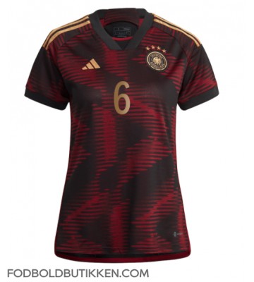 Tyskland Joshua Kimmich #6 Udebanetrøje Dame VM 2022 Kortærmet